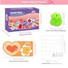New 28 PCS Valentine's Day Cards with Cute Mochi Squishy Toys - 3