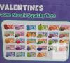 New 28 PCS Valentine's Day Cards with Cute Mochi Squishy Toys - 4