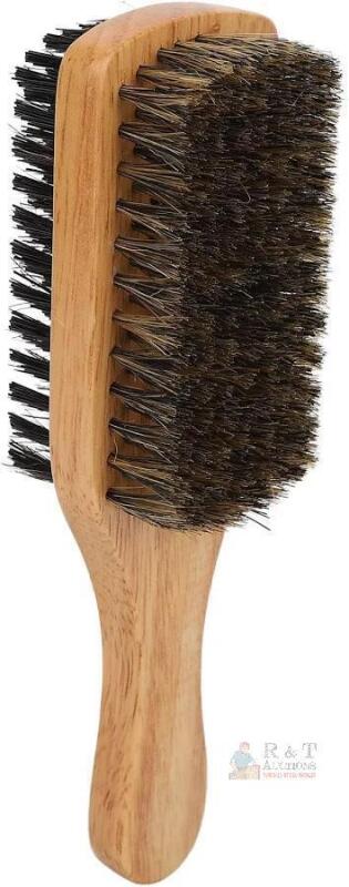 New Beard Brush,Hair Brush Men, Beard Brush with Wooden Handle, Double-sided