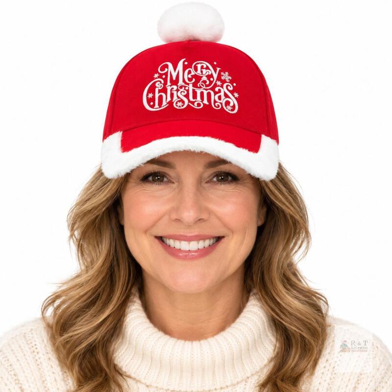 New Premium Material: The kids Christmas Santa hat is made of quality cotton, durable and comfortable to wear, it also can keep warm in the cold winter, distinctive Christmas accessory- Adult size