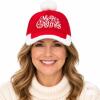 New Premium Material: The kids Christmas Santa hat is made of quality cotton, durable and comfortable to wear, it also can keep warm in the cold winter, distinctive Christmas accessory- Adult size