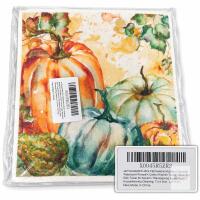 New NEW JarThenaAMCS 4-Piece Fall Pumpkin Swedish Dishcloth Set, 7" x 8"