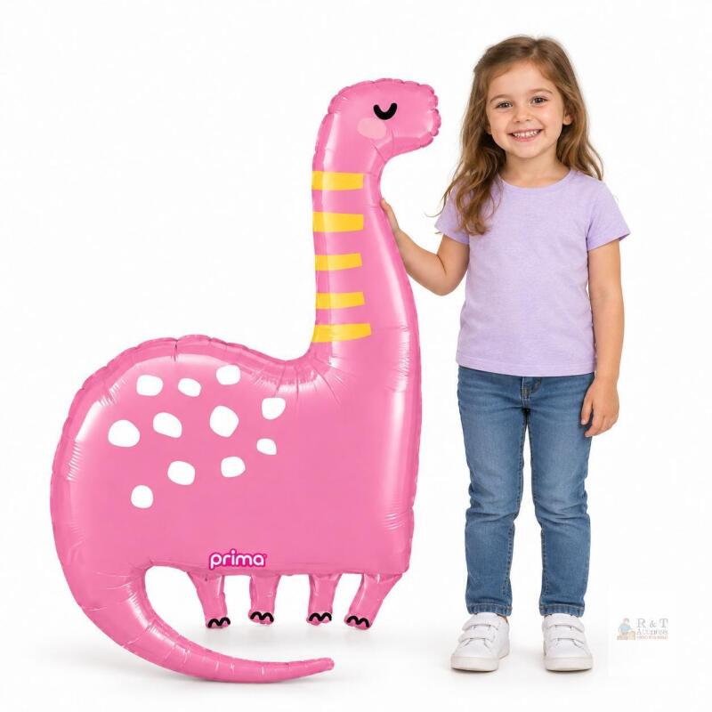 New 38" Sweet Pink Brachiosaurus