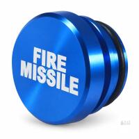 New Fire Missile Button Cigarette Lighter Cover,