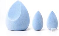 New JUNO & Co. Microfiber Sponge, Latex-Free, Dual Layer Technology, Flawless Makeup Blender for Foundations, Powders and Creams (Velvet Love Bundle)
