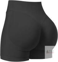 New Size L JN JANPRINT Womens Workout Gym Shorts Seamless Hidden Scrunch Butt Lifting High Waist 4.5"
