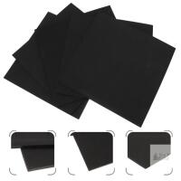 New 5Pcs Non-Skid Pad for Fish Tank Black Durable Shockproof Aquarium Accessory