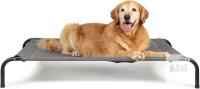 NEW Extra Large Grey Elevated Dog Bed Cot, 54.5" x 36" x 8", Up to 95 lbs, Breathable Mesh, Steel Frame