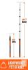 new LAANPOLE 24ft Aluminum Telescoping Extension Pole, Collapses to 5ft, With Squeegee Attachment - 2