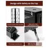 NEW YRenZ Portable Tent Wood Stove YRZ-HW-RML-001, Steel, 15.75&rdquo;x8.66&rdquo;x9.84&rdquo;, Folding Legs, Accessories - 2