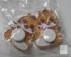 New 6 sets Cartoon Tiger Pant Waist Tightener Button Set - 2
