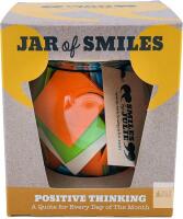 New Smiles by Julie Jar of Smiles Positive Thinking &ndash; 31 Handmade Inspirational Quote Cards, Gift Boxed
