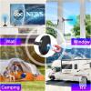 New TV Antenna, 2025 TV Antenna for Smart with Magnetic Base, Digital TV Antennas for 4K 1080P TV,Digital Antenna with 360&deg; Reception 4K 1080P HDTV Free for All Local TV Channels (Black cable10ft) - 2