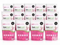 14 [EXP 2025 / 11] New Smart Solutions Gutsmart Powder Unflavoured, Prebiotic and Probiotic Formula, Promotes a Favourable Gut Flora and Helps Relieve Abdominal Pain Associated with IBS. With 5.4 g Fibre, Gluten Free, Non-GMO, Soy Free, No Artificial Pres