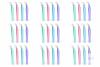 9 new SHINEOFI 4pcs Precision Tweezers, Stainless Steel Pointed Tweezers for Craft, Nail Sticker and Scrapbooking Tools with Protective Caps