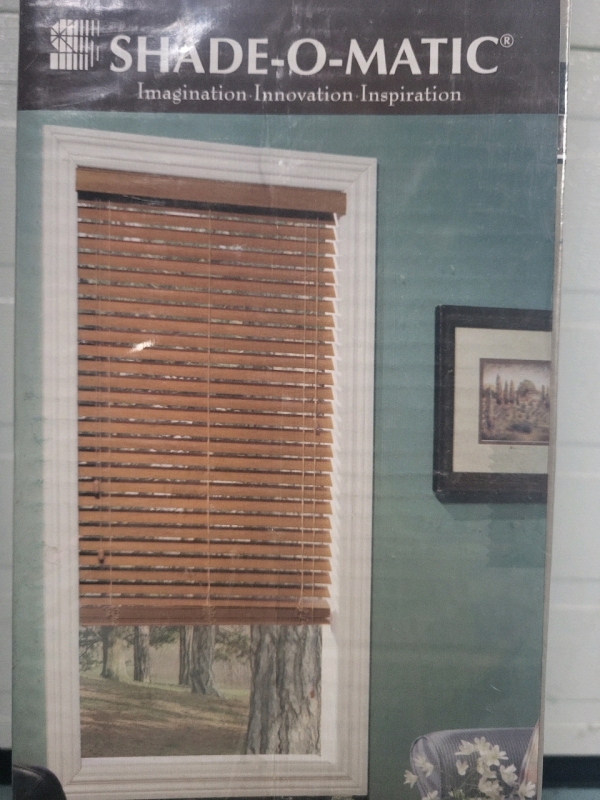 New Shade-O-Matic 2" Privacy Horizontal Blinds - 54"x48"
