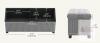 NEW LITZFUR 110cm Grey Velvet Storage Ottoman Bench with Tufted Top and Folding Design - 2
