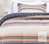 NEW Amazon Basics Twin/Twin XL Lightweight Microfiber Comforter Set, Geometric Pattern