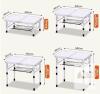 NEW Sportneer Small Folding Camping Table 2ft, Adjustable Heights, Mesh Layer, Aluminum Frame - 2