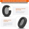 New WC PadZ XM6 - Premium Replacement Earpads for Sony WH-1000XM6 - 2