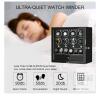 NEW DUKWIN 8-Slot Watch Winder with 6 Extra Watch Storage, Jewelry Drawer, LED Illumination - 5