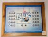 2002 Labatt Blue NHL Bottle Cap Team Set on Presentation Display - Wood Framed . Measures 27 &frac34;"&times;21 &frac34;"
