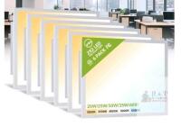 NEW 6 Pack 2x2 LED Panel Lights, 40W/35W/30W/25W/20W Selectable, 5200LM, 5CCT, 0-10V Dimmable, ETL