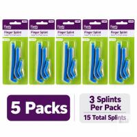 5 New Flents Finger Splint, Value Pack, 3 Piece Assortment $50 retail