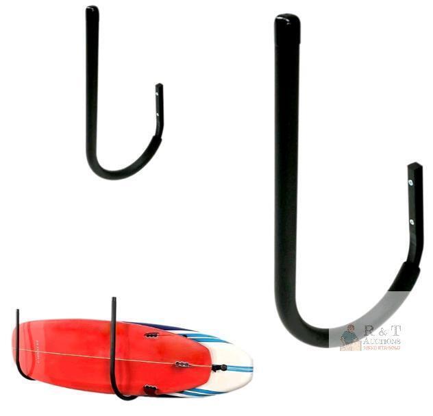 NEW StoreYourBoard X-Large SUP & Kayak Rack, 27" Steel Wall/Ceiling Mount, Holds 50 lbs, Foam Padded
