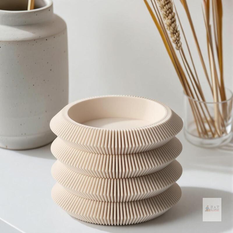 New LemonRoad 4 Pcs Cup Coasters, 3.5 Inch Plastic Boho Modern Coasters