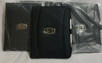 Lot of 5 new KIA portfolios with pen and pad.