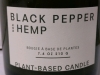 New Illume Black Pepper & Hemp Plant Based Candle - 210g - 3