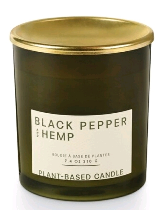 New Illume Black Pepper & Hemp Plant Based Candle - 210g