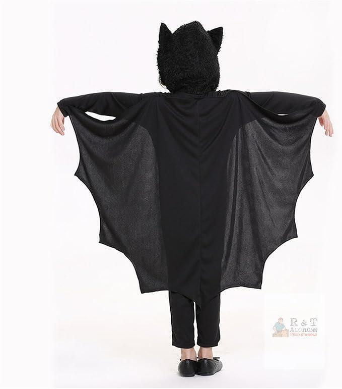 New Size Med Unisex Bat Kids Animal Fancy Costume