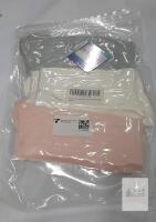 NEW 3-Pack Women's Fuzzy Crew Socks, Pink/White/Grey, Polyester Blend, New, Barcode X004SZGLGB