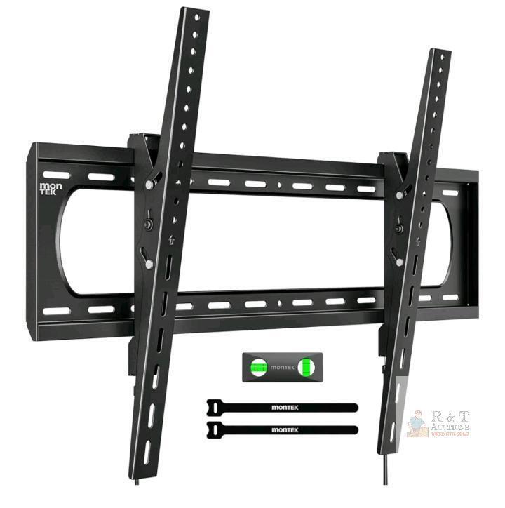 Heavy Duty monTEK Wall Mount Bracket, Model US-DS-TM1007W-LT, Fits 60"-120" TVs, 264 lb Capacity