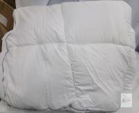 White Queen Size Bed Topper . 60"&times;80"&times;3"