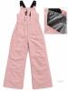 NEW MED Pink Snow Bib Overalls with Adjustable Straps &ndash; 150 cm Long &times; 16&Prime; Wide Flat