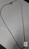 925 Sterling Silver Snake Chain Necklace with Lobster Clasp &ndash; 10.9 g - 2