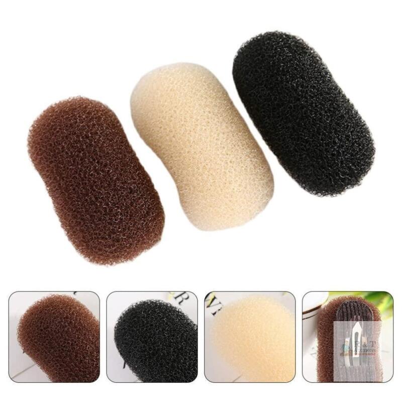 New 6pcs Volume Hair Base Hair Clip Bump It up Volume Hair Base Styling Insert Tool Padding Bun Hair Bun Maker Hair Accessories for Women Headdress