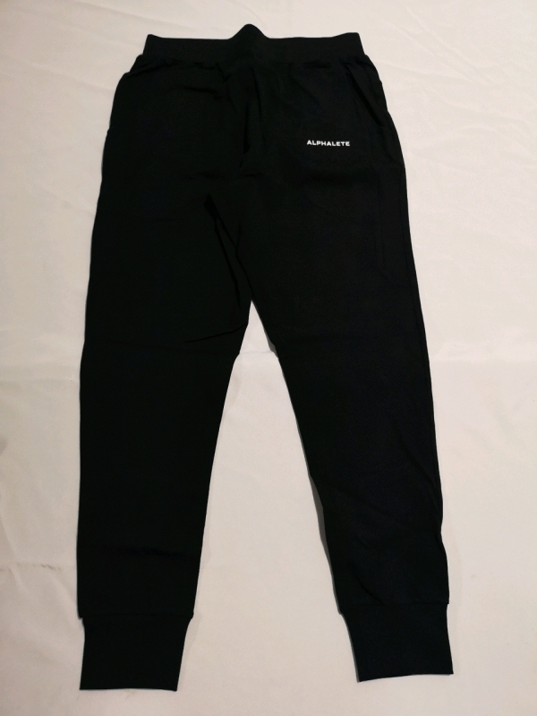 New ALPHALETE Men's sz Large Premium Jogger (Black)