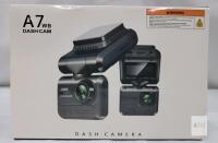 NEW TIESFONG A7WB 3-Channel Dash Cam 4K Front 1080P Rear Inside 24-Hour Radar Parking Mode