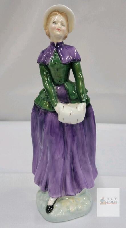 Royal Doulton Florence HN 2745 Bone China Figurine, 8" Tall, Douglas Tootle, England, 1987