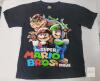 Black Timber Premium Grade Super Mario Bros. Movie T-Shirt, Large, 100% Cotton, Black