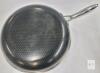 HexClad 12 Inch Hybrid Nonstick Fry Pan with Glass Lid, Stainless Steel Handle, Induction Ready - 4
