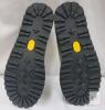 Green Leather Lace-Up Boots with Vibram Outsoles, Stacked-Look Midsole, Size 9.5, excellent condition - 4