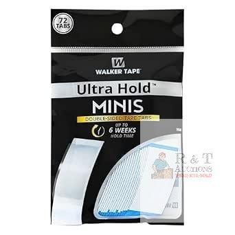 New Walker Tape Ultra Hold Mini Strips. 72 Per Bag by Walker Tape