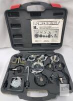 Powerbuilt 9-Piece Master Cylinder Adapter Set Kit #75 for Brake Bleeding