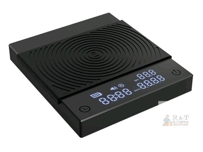 NEW TIMEMORE Black Mirror Basic 2 Coffee Scale, 2000g/0.1g Precision, Auto Timer, Flow Rate, Black