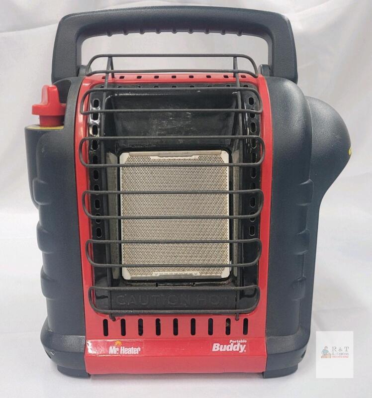 Mr. Heater Portable Buddy Propane Heater, 4,000&ndash;9,000 BTU, 225 sq ft Coverage, Piezo Ignition